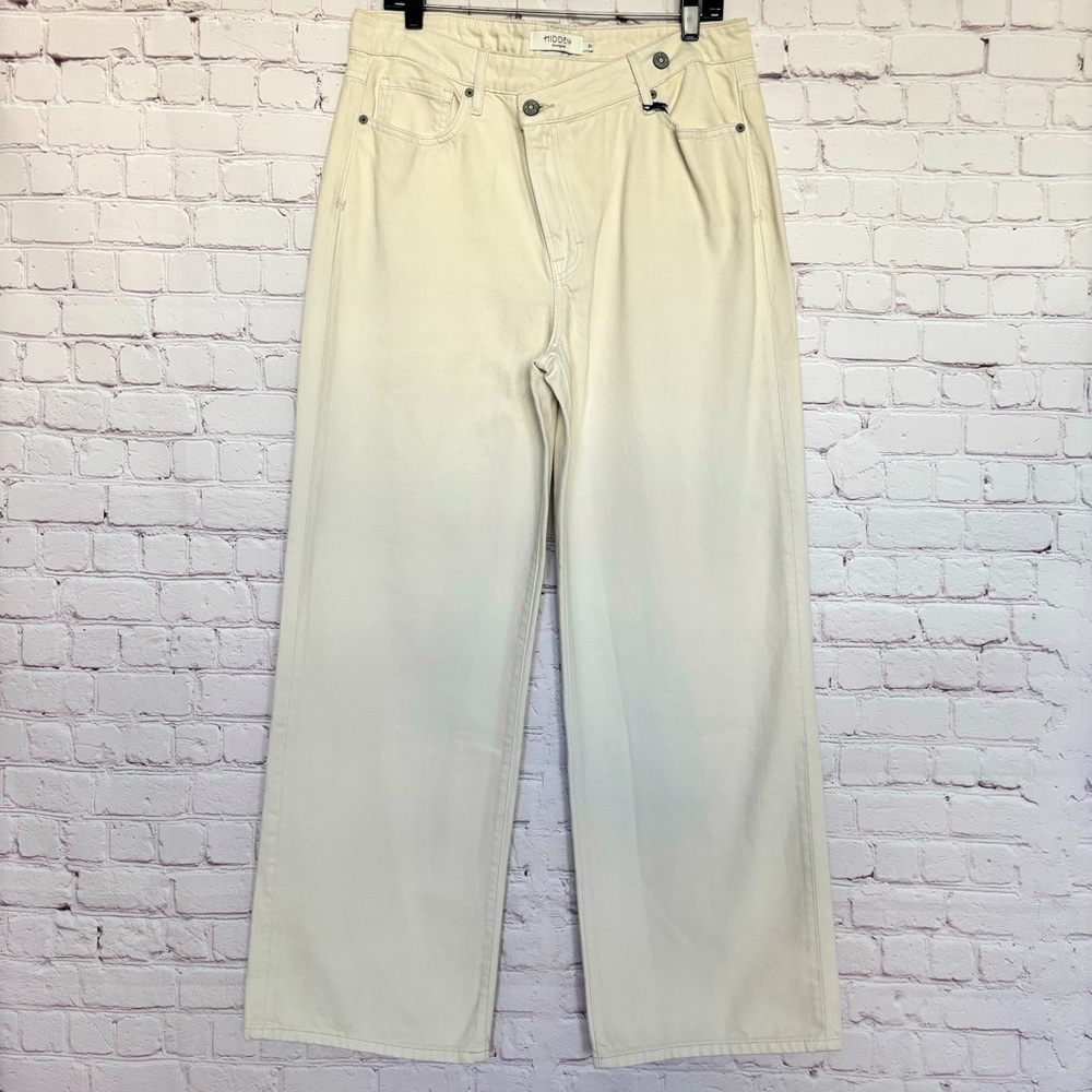 HIDDEN Logan High Rise Crossover Waistband Dad Jean--NWT--31 - Picture 12 of 16